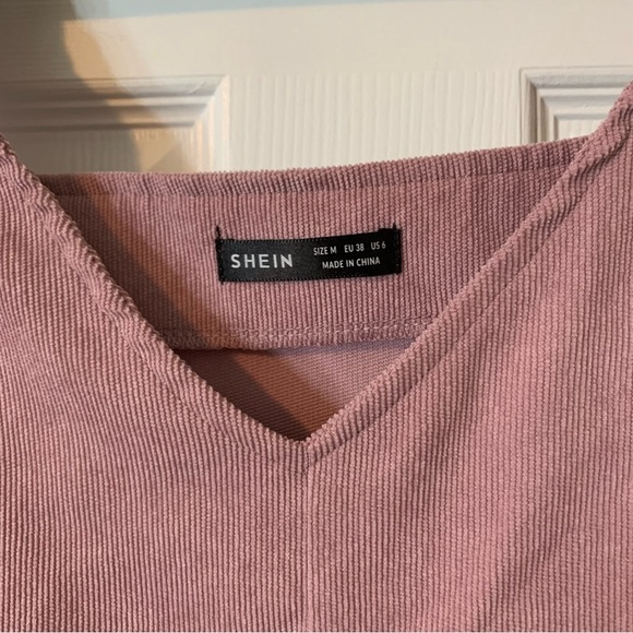 SHEIN Corduroy Sleeveless Dress, Size M - Picture 3 of 7